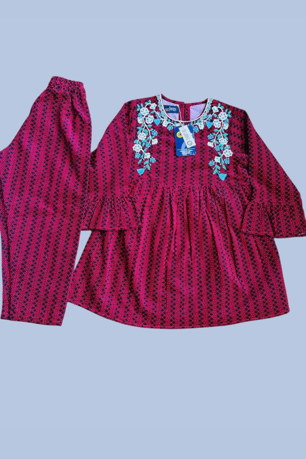 Floral Frock Smocked Ariella with Trouser