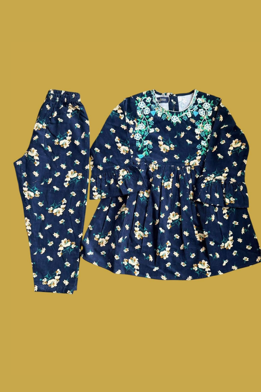 Floral Frock Smocked Ariella with Trouser