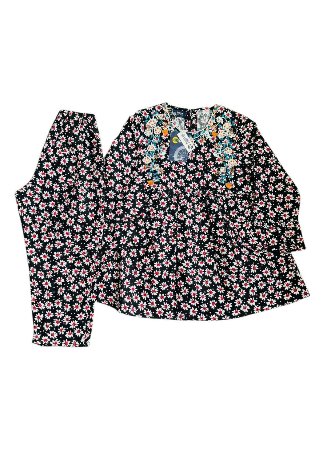 Floral Frock Smocked Ariella with Trouser